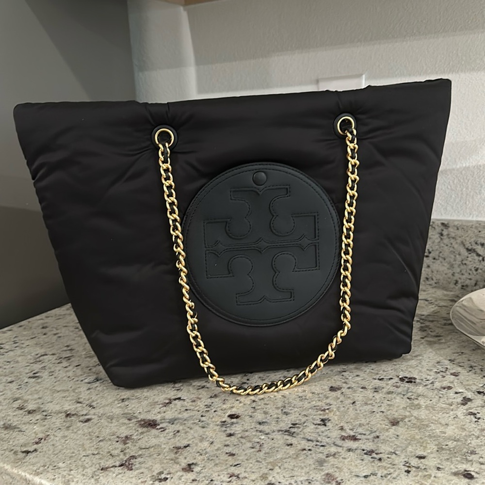 Tory Burch Ella puffy chain tote